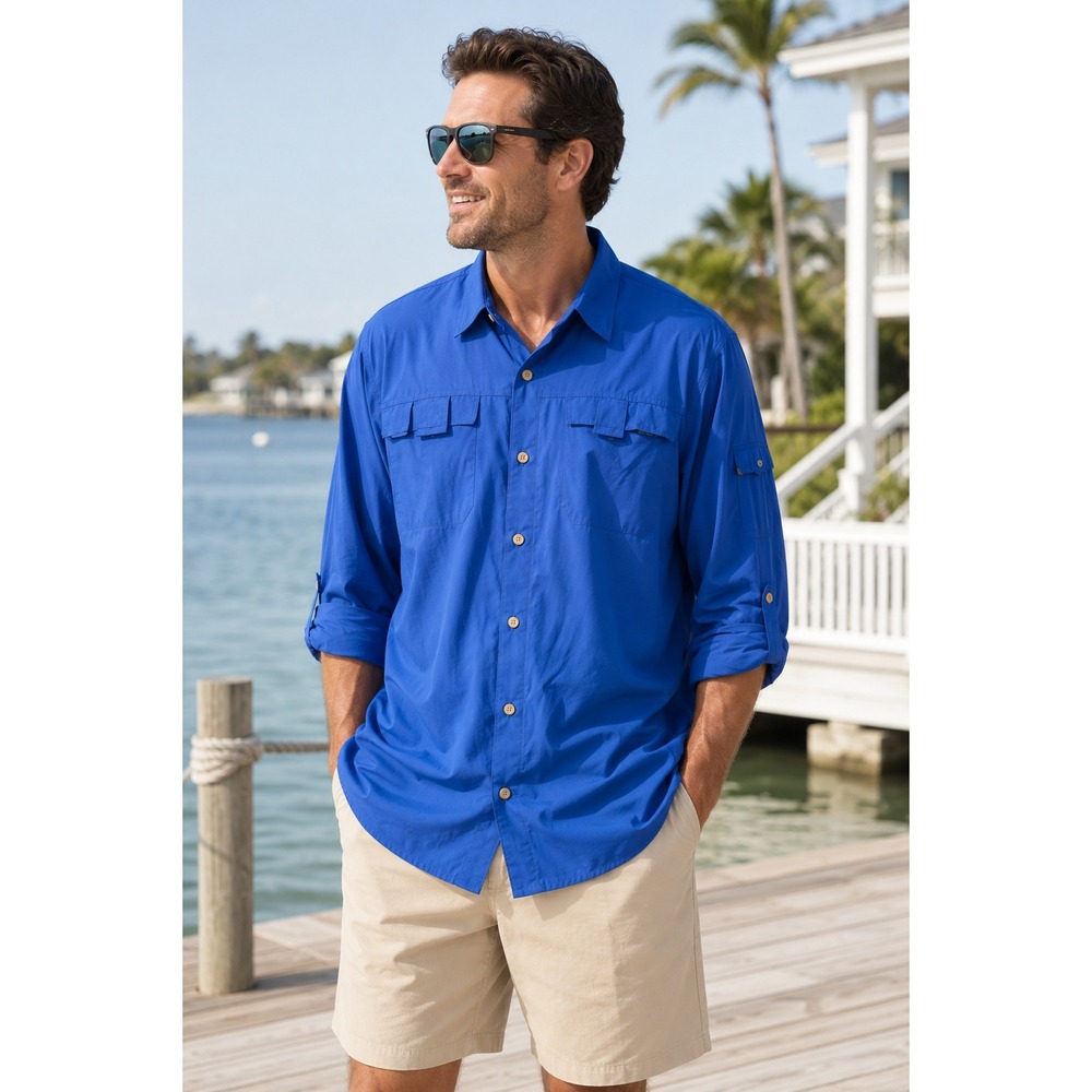 Banana Boat Fishing Shirt XL Coastal Angler Gorpcore Outdoor Utility Performance